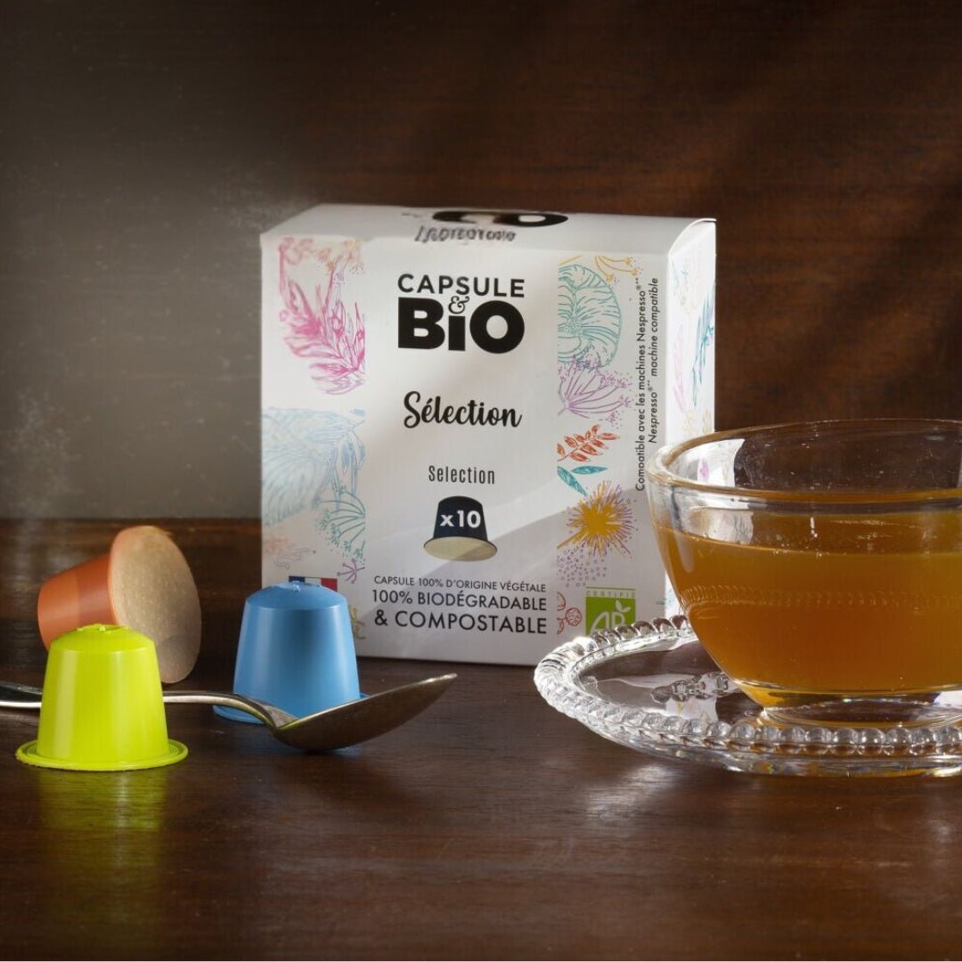 Coffret Découverte Thés CAPSULE BIO - Greenecco