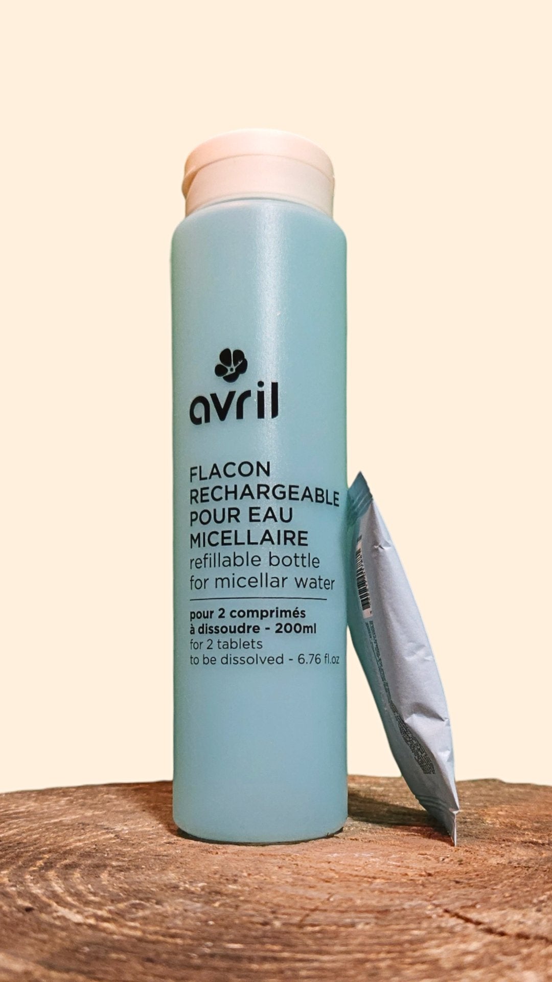 Recharge Eau Micellaire Avril 200ml Bio – Zéro Déchet & Démaquillage Naturel