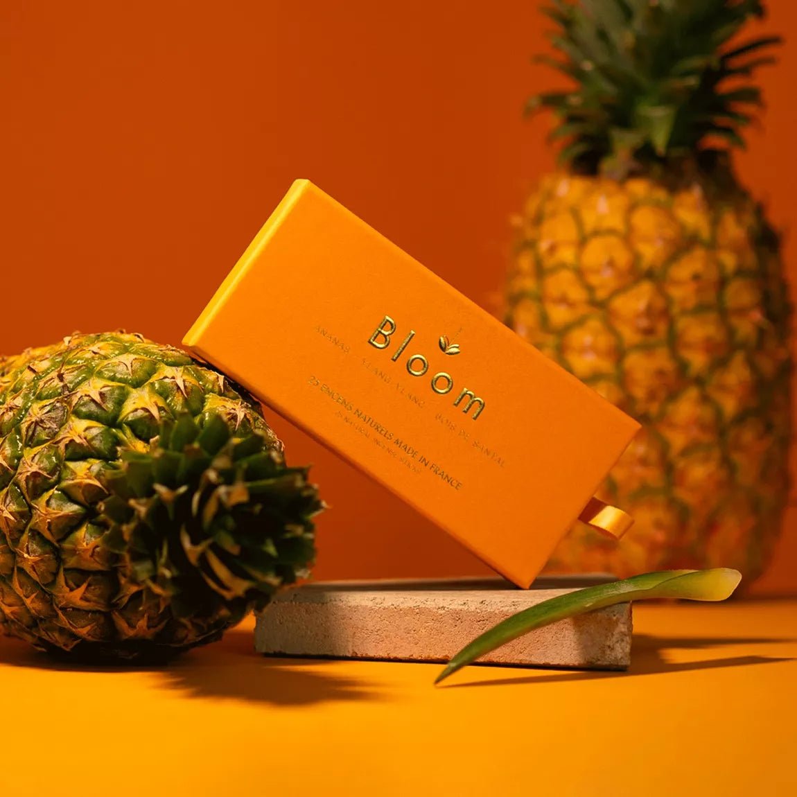 Encens BLOOM Ananas 100% Naturel & Vegan - Parfum Sweet Sand