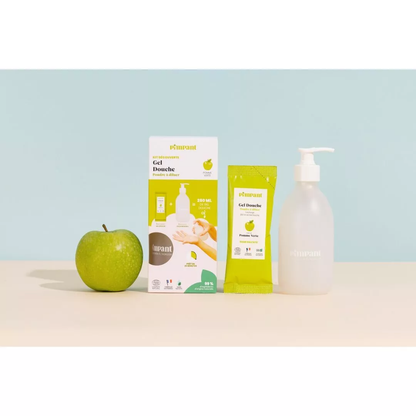 Kit Découverte Gel Douche Pomme Verte Pimpant | Écologique & Naturel