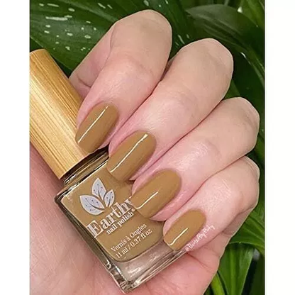 Vernis Naturel Dune de Sable Earthy Nail Polish | Bio-Sourcé et Écologique