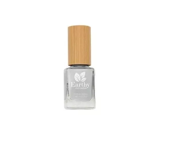 Vernis Naturel Gris Orage Earthy Nail Polish | Formule Écologique et Végétalienne