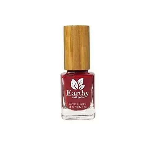 Vernis Naturel Royal Rouge Earthy Nail Polish | Teinte Élégante et Écologique