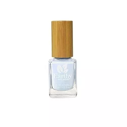 Vernis Naturel Bleu Islandais Earthy Nail Polish | Douceur Pastel et Brillance Durable