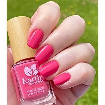 Vernis Naturel Orchidée Rose Earthy Nail Polish | Finition Brillante & Durable