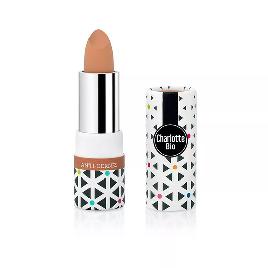 Correcteur Bio Beige Foncé Charlotte Bio | Camouflage Parfait Cernes & Imperfections | 100% Naturel & Bio