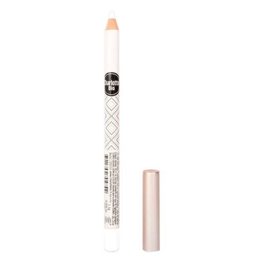 Crayon Yeux Blanc Lumière Bio | Charlotte Bio | Regard Éclatant & Précis