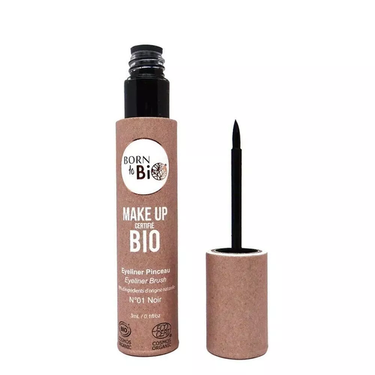 Eyeliner Liquide Bio – Fini Intense & Facile Application | Born to Bio