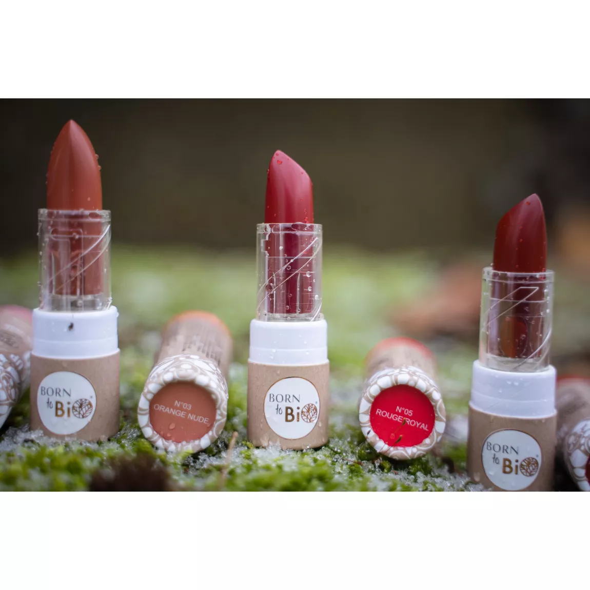 Rouge à Lèvres Mat Bio N°6 Rouge Cuivre – Fini Mat Ultra Pigmenté | Born to Bio