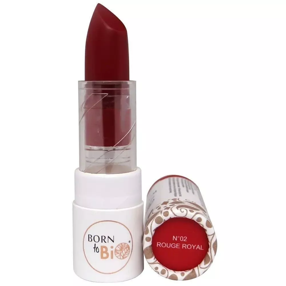 Rouge à Lèvres Mat Bio N°5 Rouge Royal – Fini Mat Ultra Pigmenté | Born to Bio