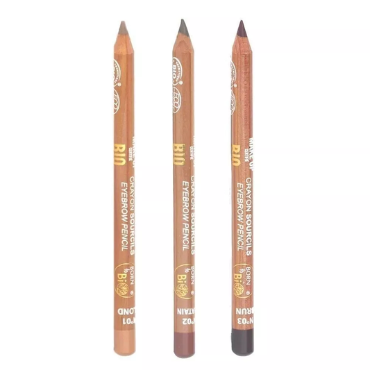 Crayon à Sourcils Blond - Certifié Bio - 100% Naturel - Born to Bio