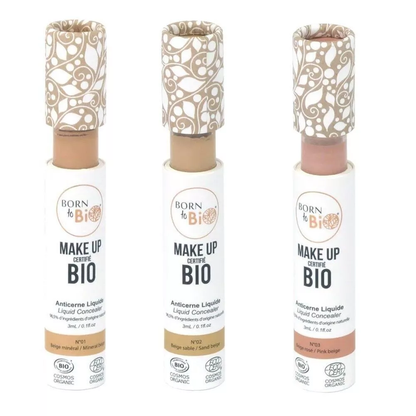 Anticernes Liquide Beige Rosé 2g - Certifié Bio - Born to Bio