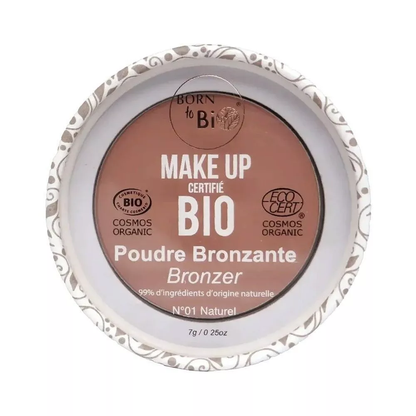 Poudre Bronzante Bio N°1 Bois de Rose 7g - Born to Bio