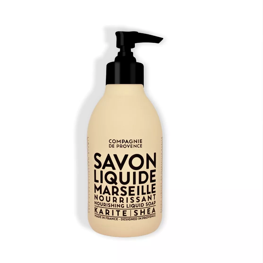 Savon Liquide de Marseille Nourrissant 300ml - Beurre de Karité & Huiles Végétales - Rechargeable - Compagnie de Provence