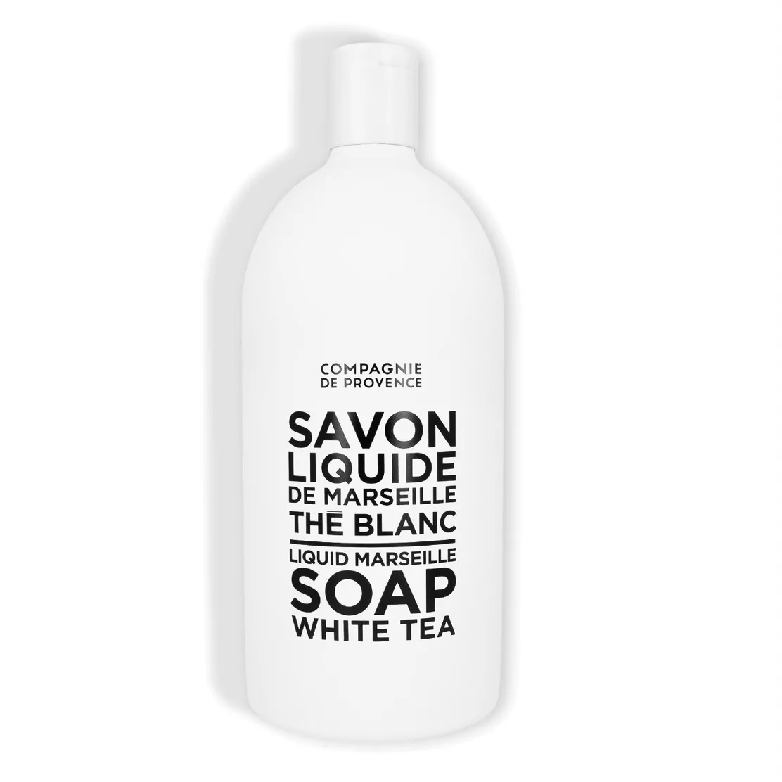 Recharge Savon Liquide de Marseille Thé Blanc 1L - 97% Naturel - Compagnie de Provence