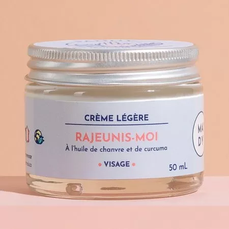 Crème Visage Bio Anti-Âge Vegan Peau Grasse – Mady Rajeunis Moi 50ml