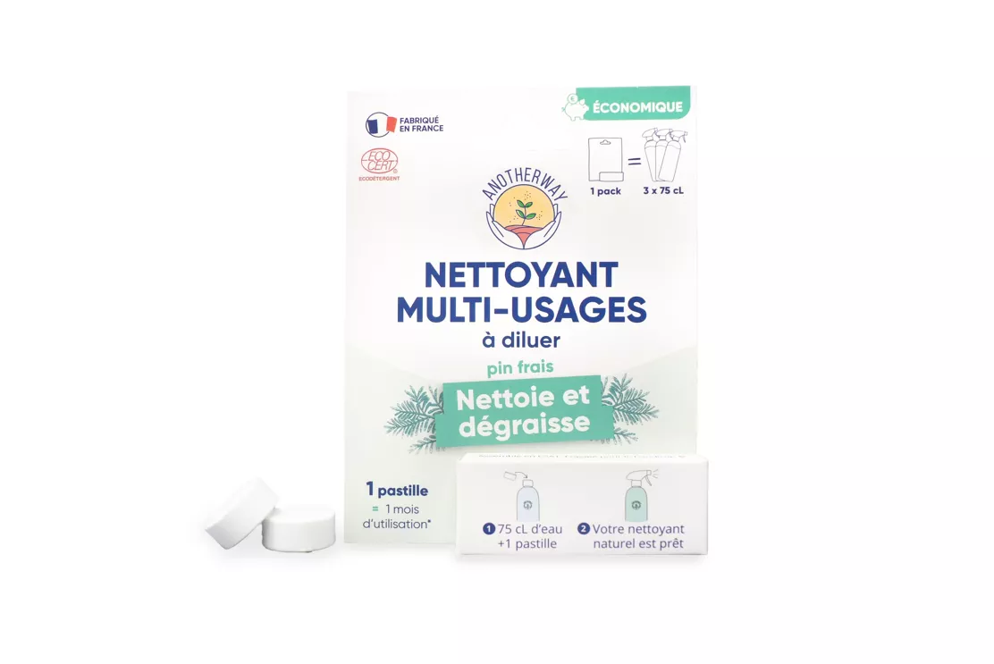 Lot de 3 Pastilles Multi-Usages Pin/Eucalyptus Écologique - Nettoyant Naturel | Another Way