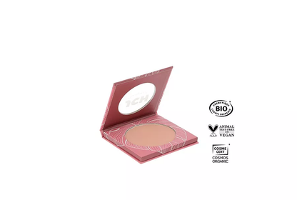 Blush Bio Végan Corail 9g - JCH Respect - Effet Bonne Mine et Teint Éclatant