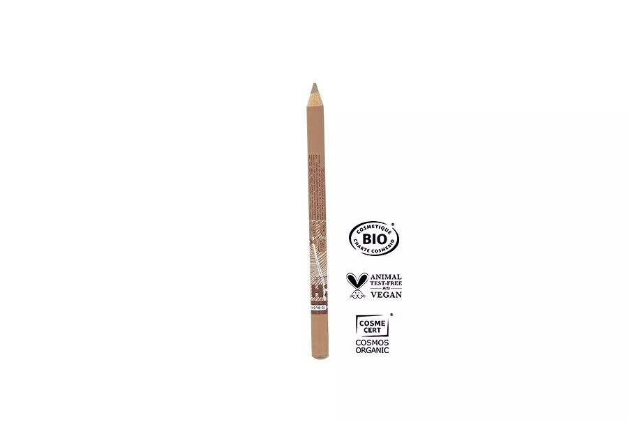 Crayon Sourcils Bio Végan Blond 4g - JCH Respect - 100% Naturel et Longue Tenue