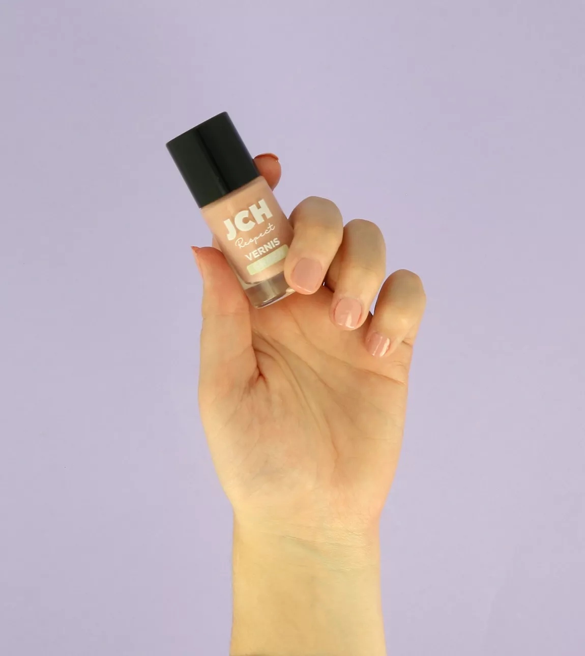 Vernis Vegan Rose Nude JCH Respect – 8ml | Élégance Naturelle