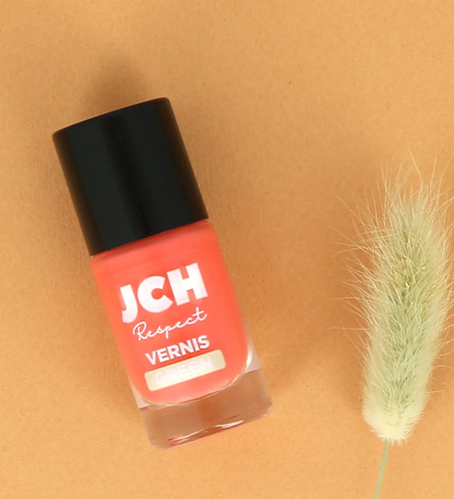 Vernis Vegan Corail JCH Respect – 8ml | Couleur Vibrante & Naturelle