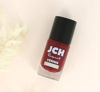 Vernis Vegan Aubergine JCH Respect – 8ml | Manucure Écologique Made in France