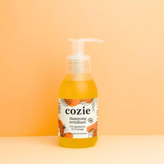 Shampooing Revitalisant Bio Mandarine & Orange 90ml - Cozie