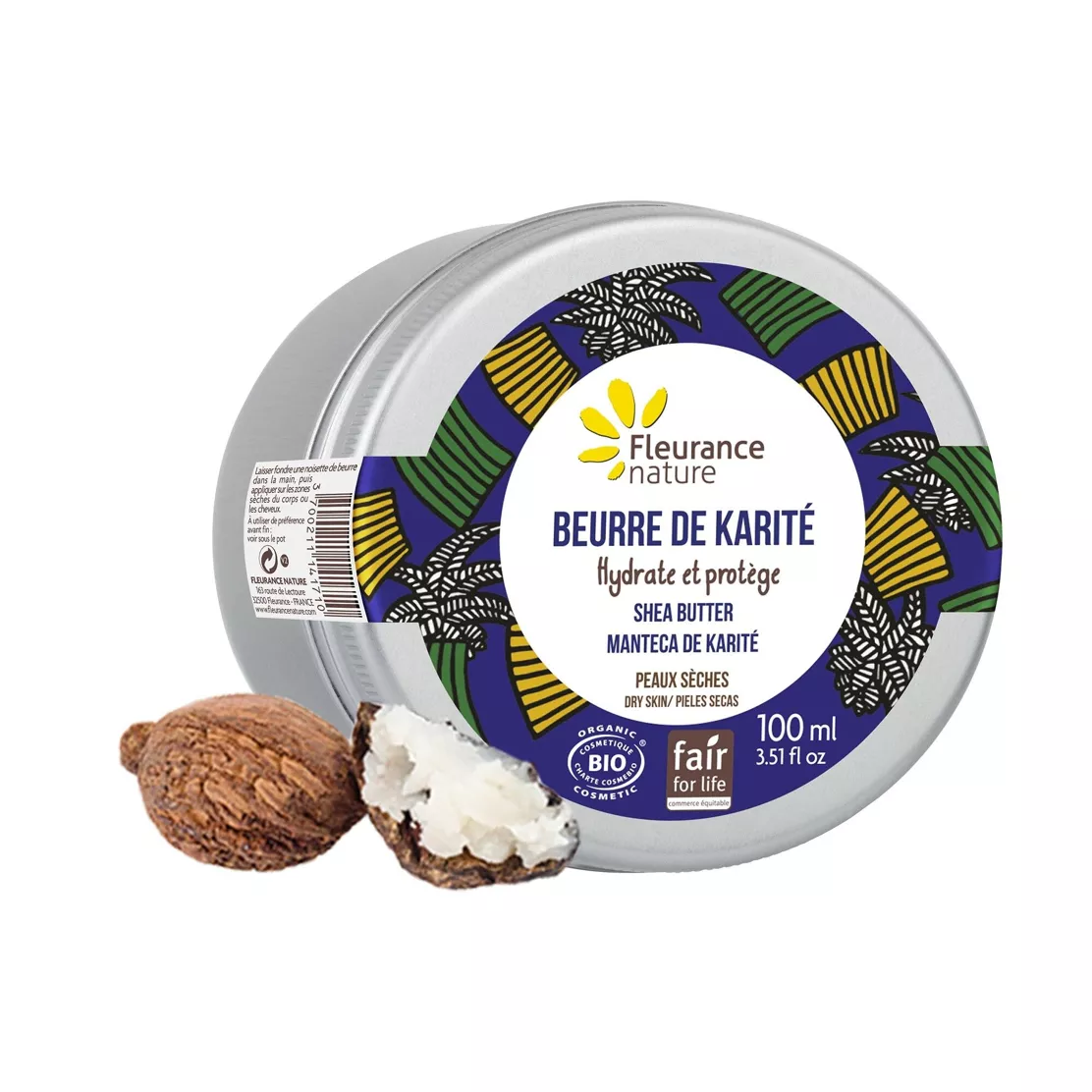 Beurre de Karité Bio | Fleurance Nature | Peaux Sèches