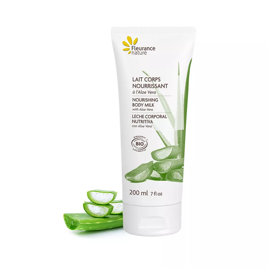 Lait Corps Nourrissant à l'Aloe Vera Bio | Hydratation et Nutrition | Fleurance Nature