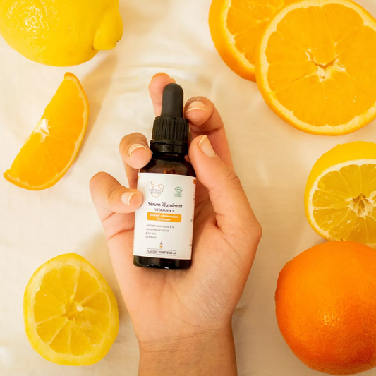 Sérum Illuminant à la Vitamine C 30ml – Unifie le Teint et Atténue les Taches | Soin Anti-Âge Hydratant