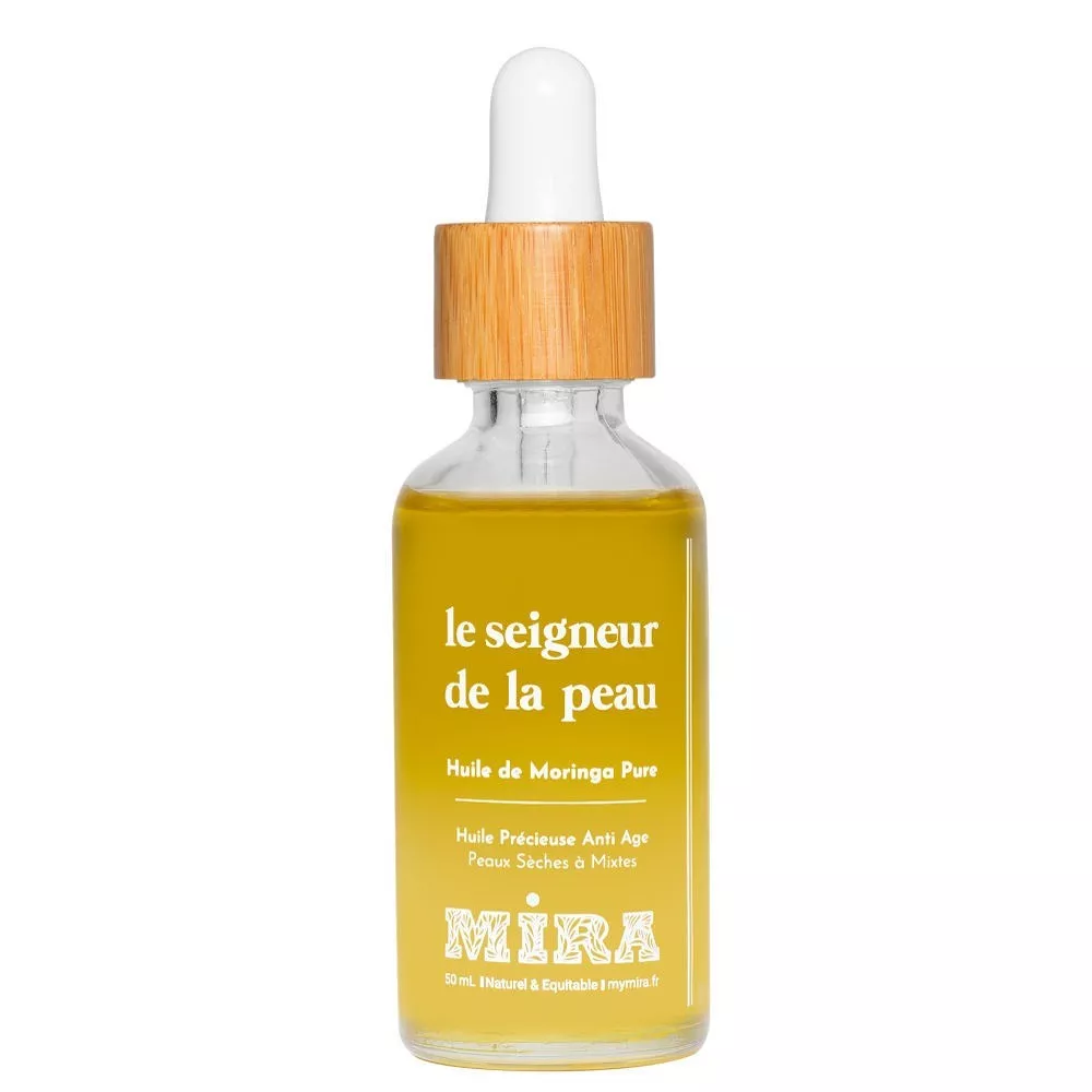 Huile de Moringa Vierge 30 ml – MIRA | Soin Nuit Anti-Âge