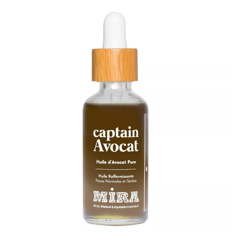Huile d’Avocat Vierge Captain Avocat 30 ml – MIRA | Ultra-nourrissante