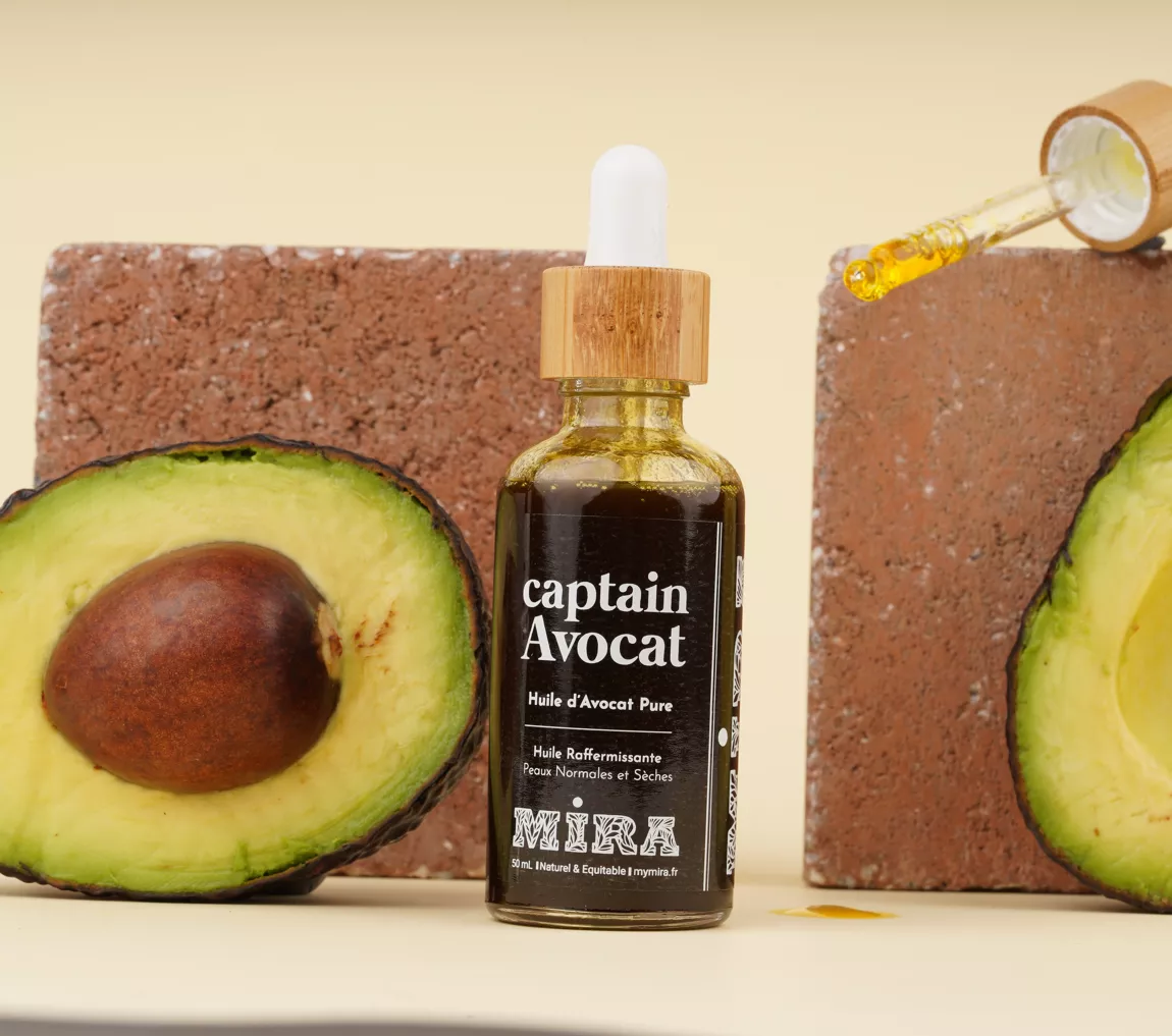 Huile d’Avocat Vierge Captain Avocat 30 ml – MIRA | Ultra-nourrissante
