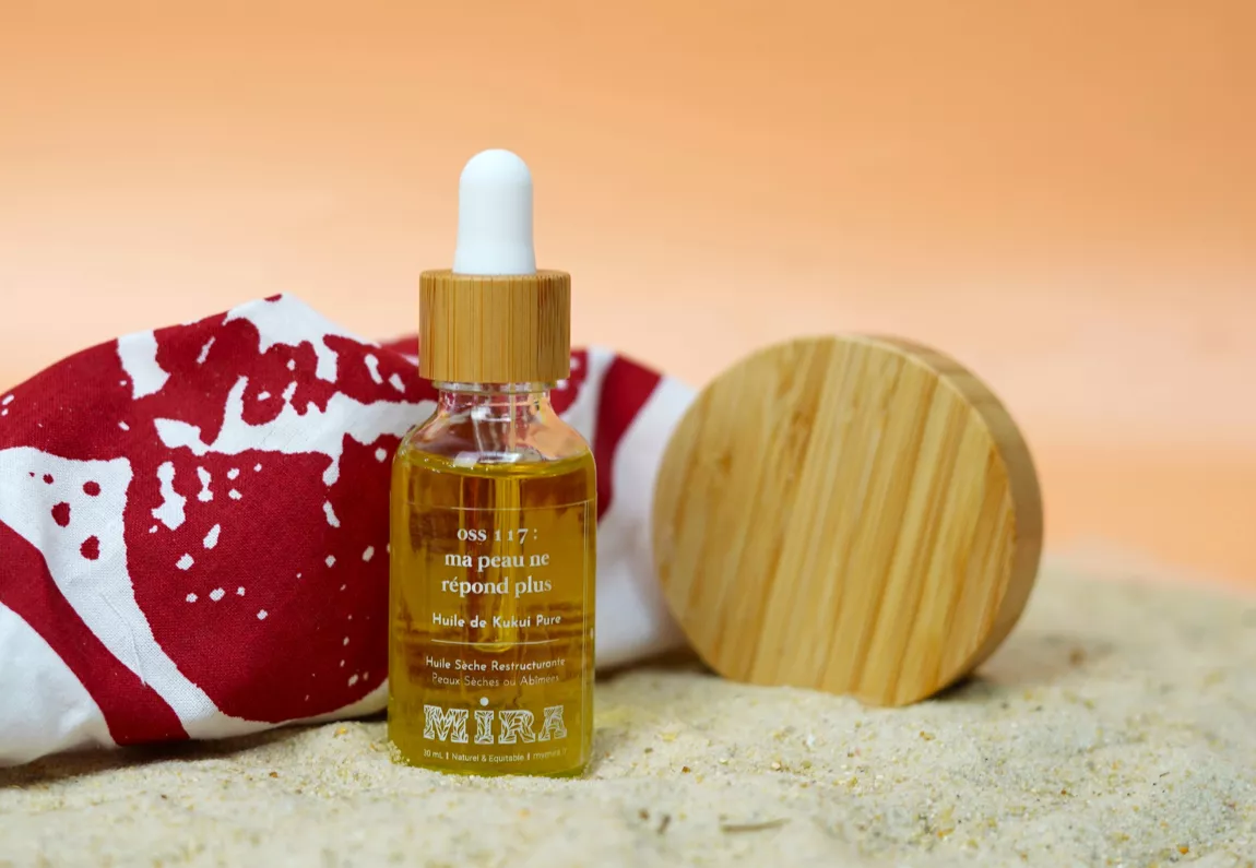 Huile Sèche de Kukui MIRA 30 ml – Nourrissante & Raffermissante