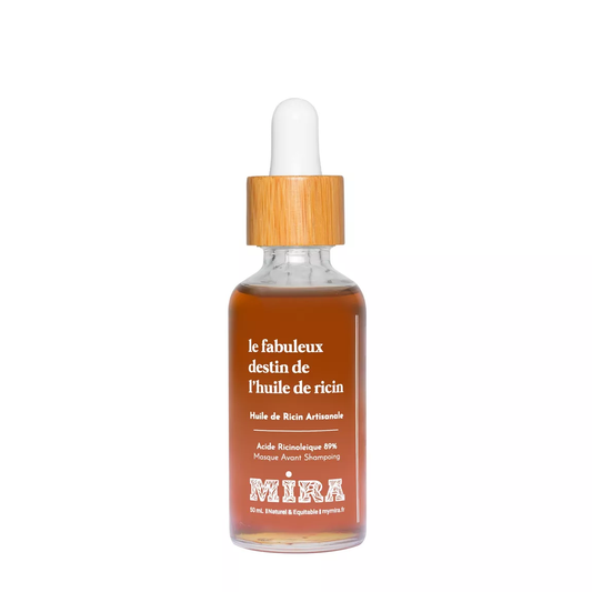Huile de Ricin Rouge MIRA 30 ml – Favorise la Pousse & Fortifiante