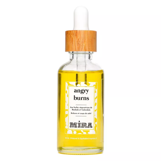 Angry Burns MIRA 50 ml – Huile Réparatrice Post Coup de Soleil