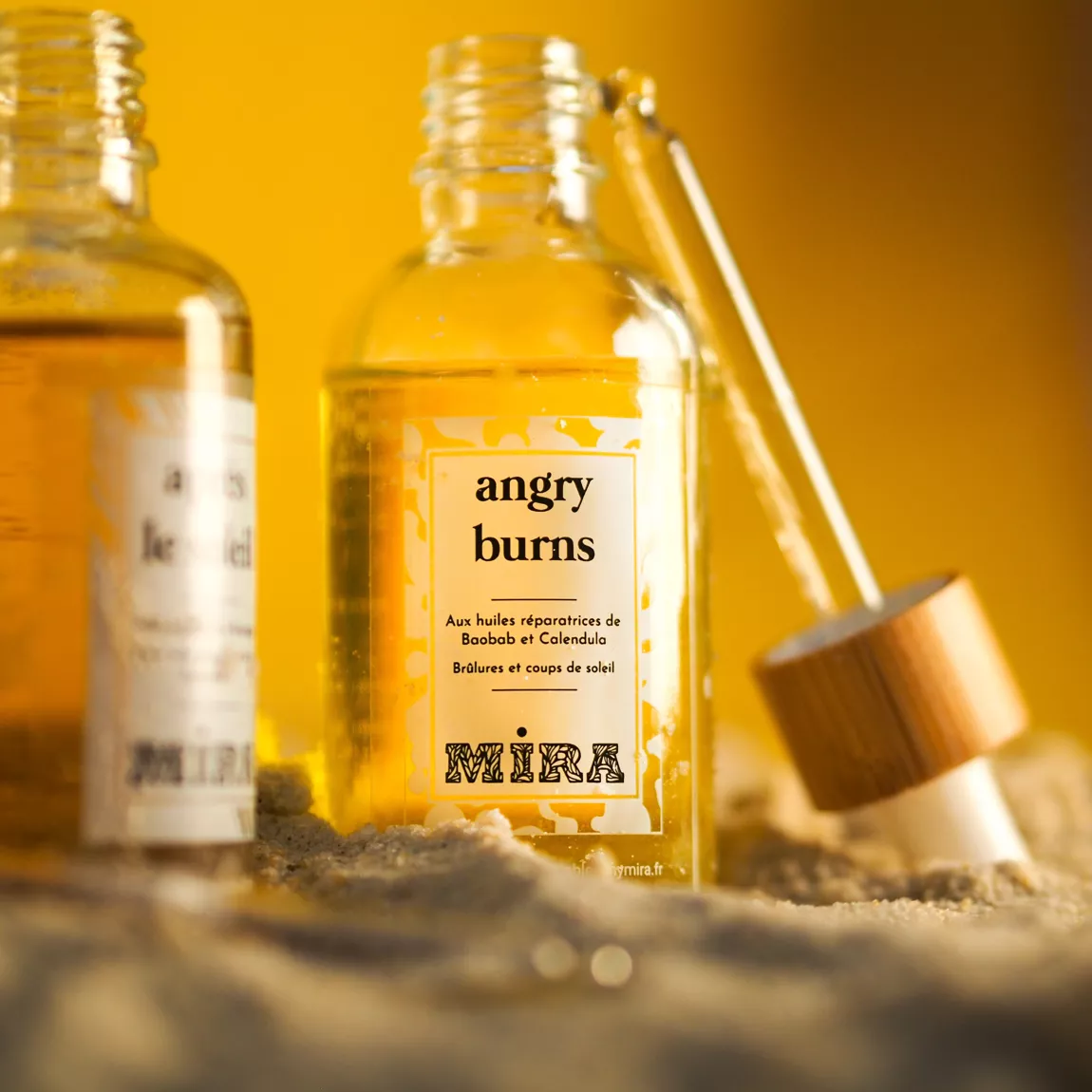 Angry Burns MIRA 50 ml – Huile Réparatrice Post Coup de Soleil