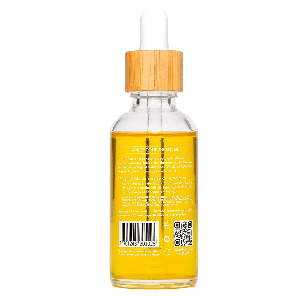 Angry Burns MIRA 50 ml – Huile Réparatrice Post Coup de Soleil