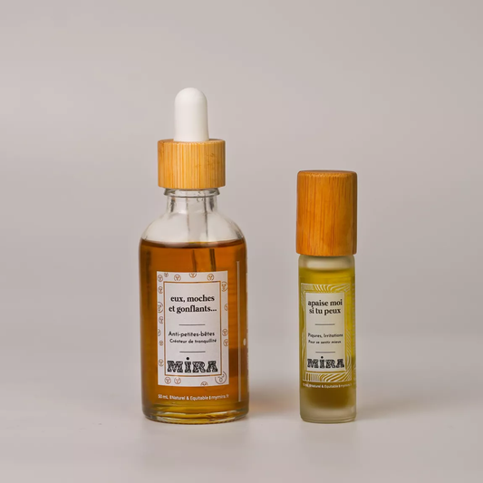 Pack Anti-Moustiques Naturel MIRA – Répulsif & Apaisant 50+10ml