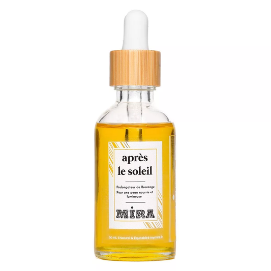 Huile Après-Soleil Naturelle MIRA – Prolongateur de Bronzage 50 ml 