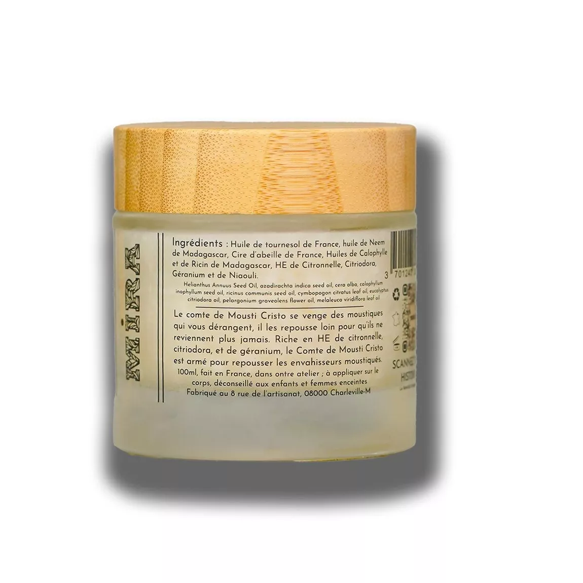 Baume Anti-Moustiques Naturel MIRA – Huile de Neem & Huiles Essentielles