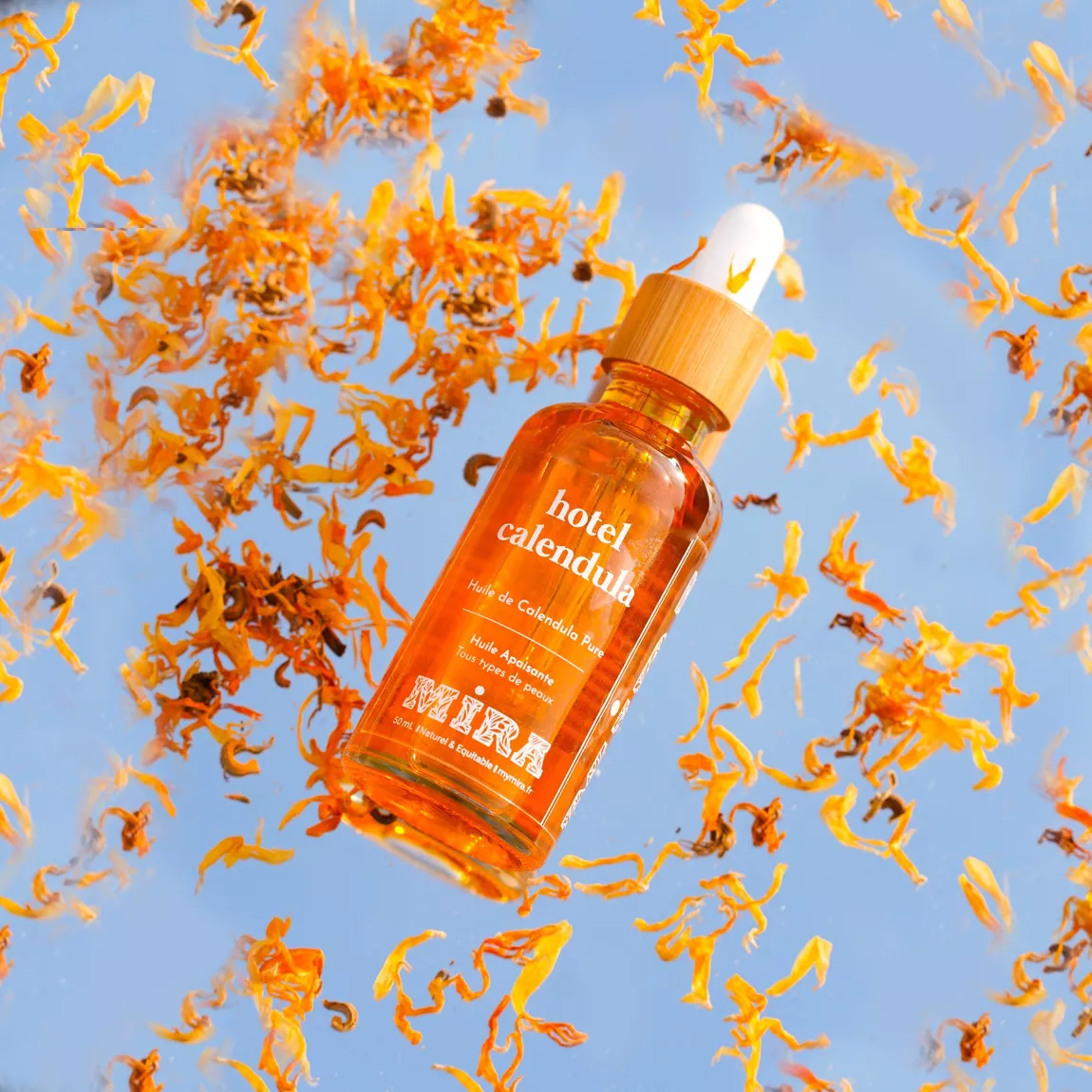 Macérât Huileux Calendula MIRA – Apaisant Visage Peaux Sensibles 50ml