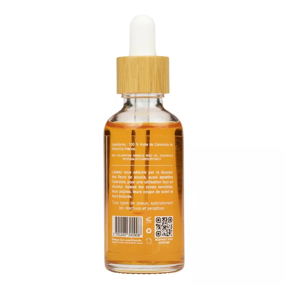 Macérât Huileux Calendula MIRA – Apaisant Visage Peaux Sensibles 50ml