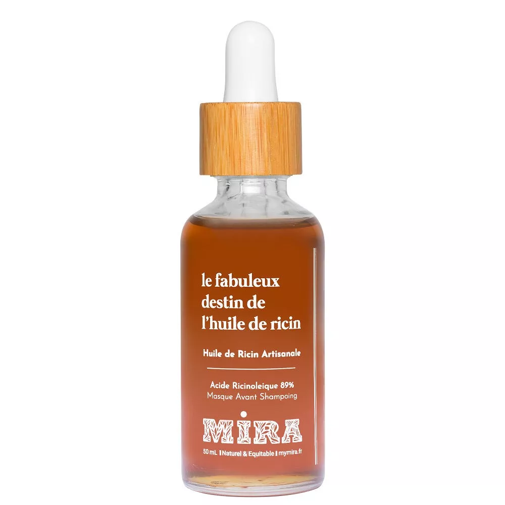 Huile de Ricin Rouge MIRA – Cheveux, cils, ongles – 50 ml