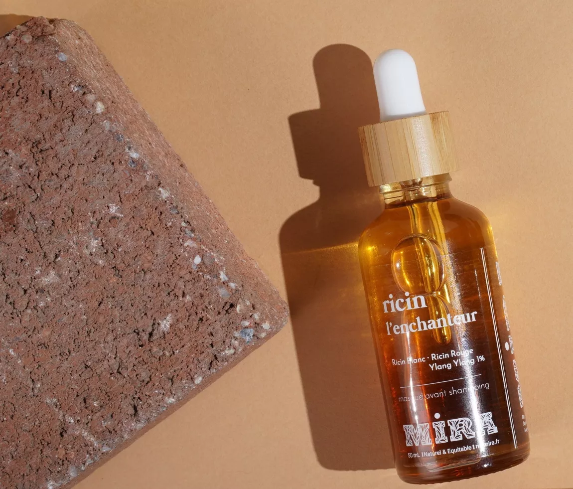 Masque Ricin & Ylang-Ylang MIRA – Pousse & soin cheveux – 50 ml 