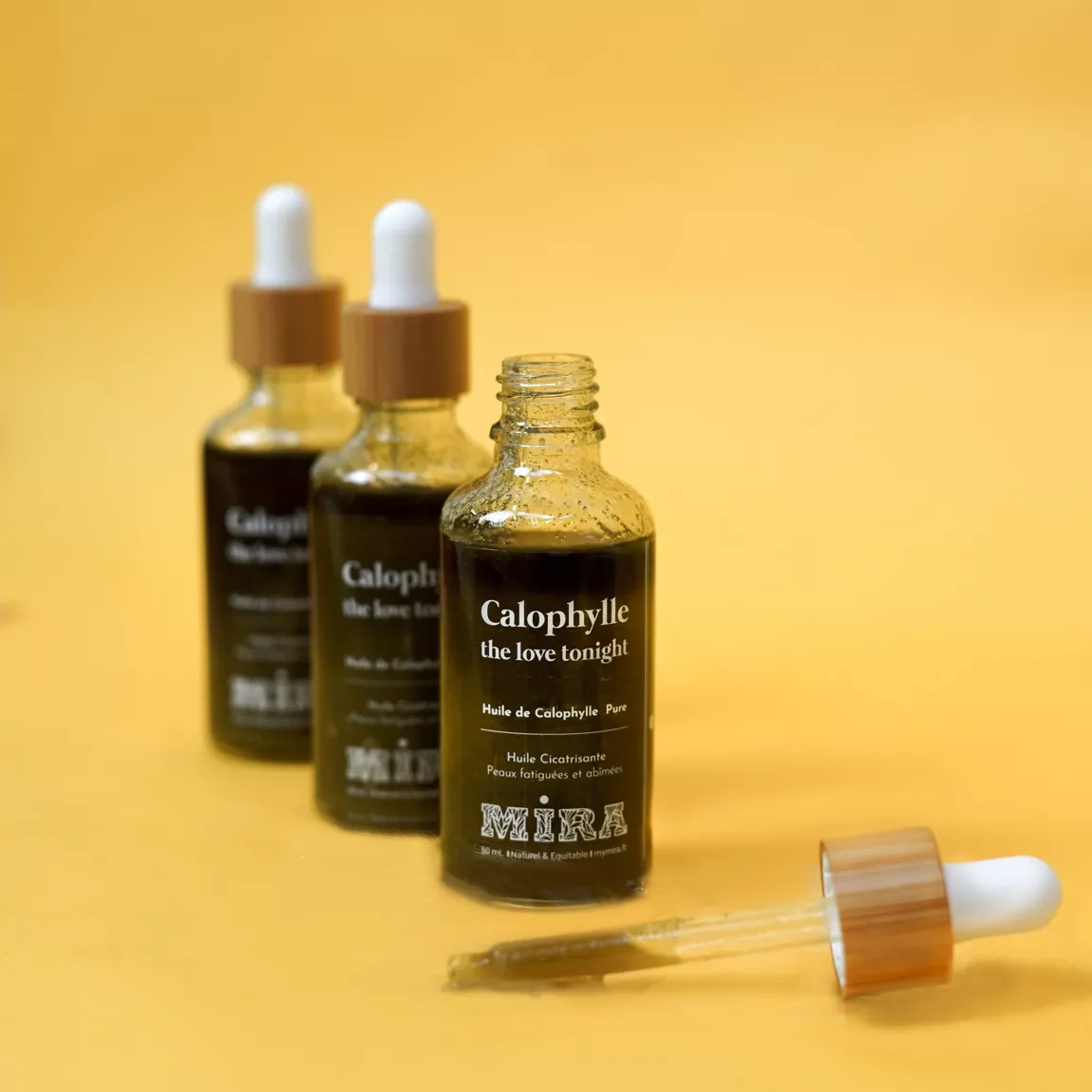 Huile de Calophylle MIRA – Peaux sensibles & circulation – 50 ml