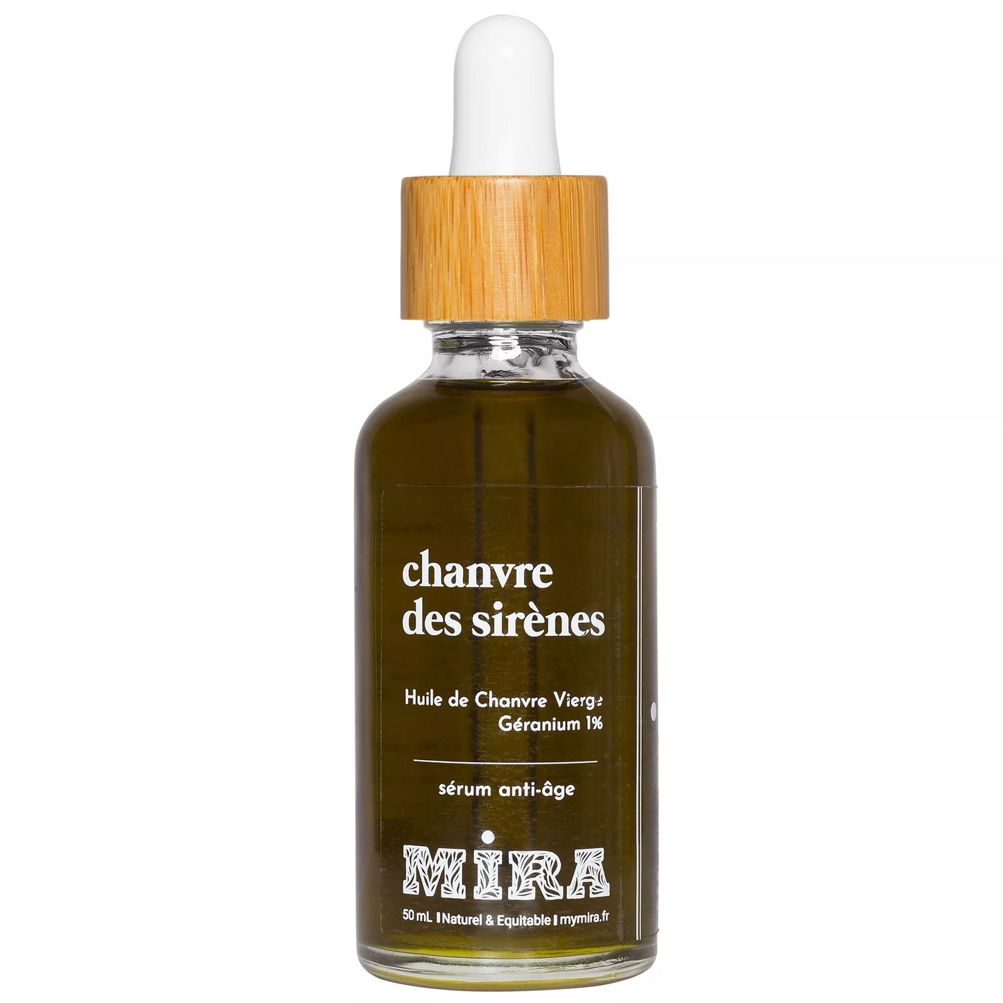 Sérum Chanvre & Géranium MIRA – Purifiant & anti-âge – 50 ml