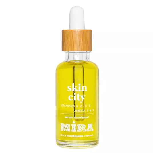 Sérum Skin City MIRA – Kukui & Moringa – Visage Corps Cheveux – 30 ml
