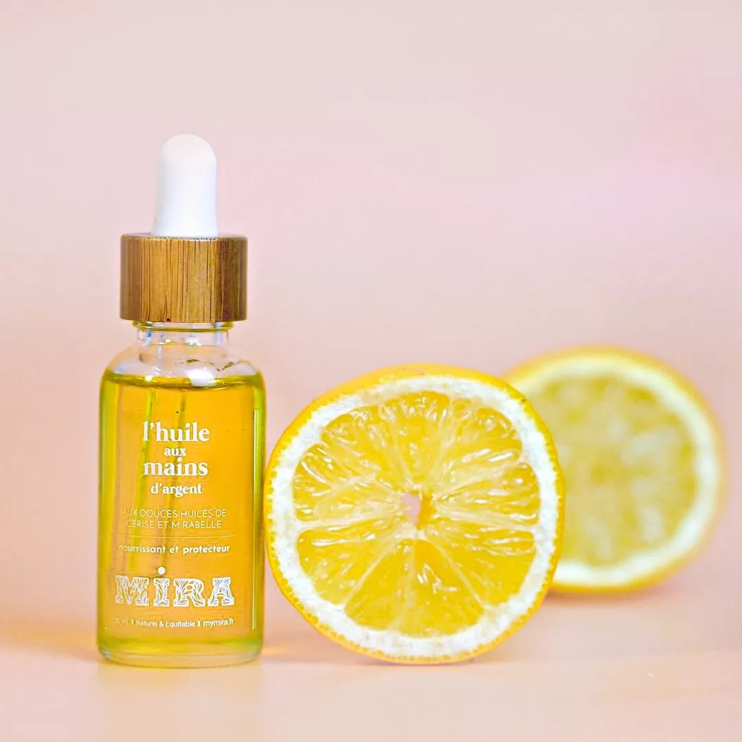 Huile aux Mains d'Argent – Soin Hydratant et Adoucissant – 30 ml