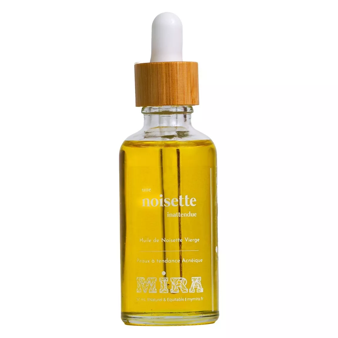 Huile de noisette pure 50 ml – Soin naturel visage et massage